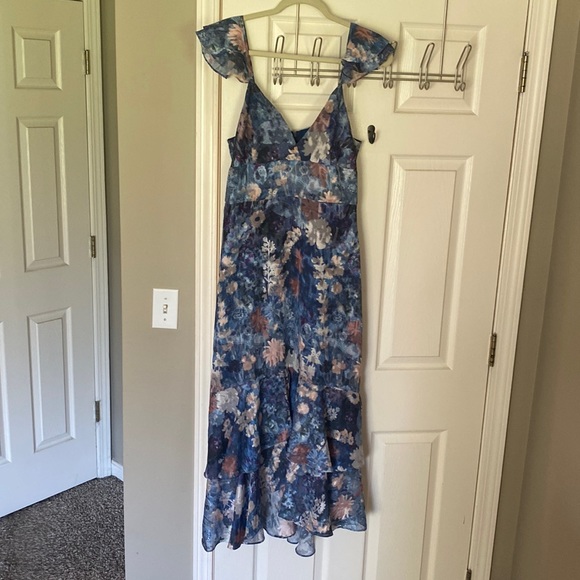 Hutch Dresses Anthropologie Hutch Floral Ruffled Midi Dress Poshmark